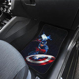Captain America Shield &ammer Car Floor Mats