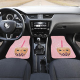 Boba Milk Tea Drinks Car Floor Mats