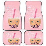 Boba Milk Tea Drinks Car Floor Mats