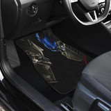 Autobots Vs Decepticons on Transformer in black Car Floor Mats