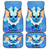 Vaporeon Pokemon Sea Monster Car Floor Mats