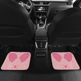 Piglet Emblems in Pink Car Floor Mats
