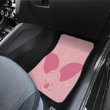 Piglet Emblems in Pink Car Floor Mats