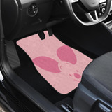 Piglet Emblems in Pink Car Floor Mats