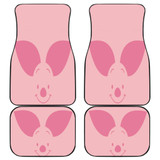 Piglet Emblems in Pink Car Floor Mats