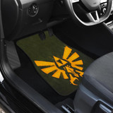 Legend Of Zelda Yellow Car Floor Mats