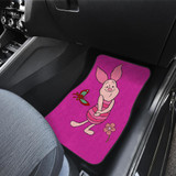 Piglet & Butterfly Funny Car Floor Mats