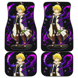 Meliodas Chibi Anime in dark Car Floor Mats