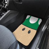 Mario Green Mushroom Car Floor Mats