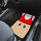 Mario Red Mushroom Car Floor Mats