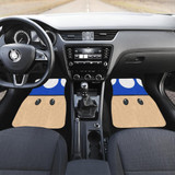 Mario Blue Mushroom Car Floor Mats