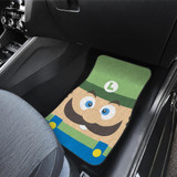 Mario Green Character Nintendo Game Car Floor Mats