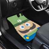 Mario Green Character Nintendo Game Car Floor Mats
