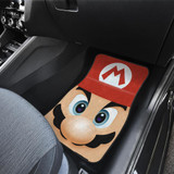 Mario Face in Game Car Floor Mats