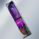 Rick And Morty Space Auto Car Sun Shade Windshield