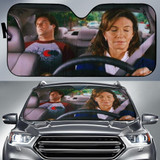 Step Brother Funny Auto Car Sun Shade Windshield