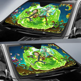 Rick And Morty In Another Dimension Auto Car Sun Shade Windshield