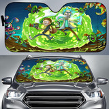Rick And Morty In Another Dimension Auto Car Sun Shade Windshield