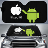 Funny Android Auto Sun Shade Windshield
