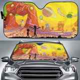 Rick And Morty Auto Sun Shade Windshield