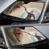 Deadpool Cable Funny Auto Sun Shade Windshield