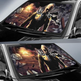 One Punch Man Saitama Auto Car Sun Shade Windshield