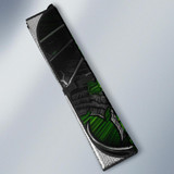 Green Skull Auto Car Sun Shade Windshield