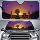 Snoopy Sunset Auto Car Sun Shade Windshield