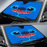 Stitch Face Auto Car Sun Shade Windshield