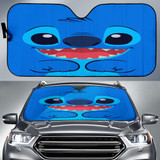 Stitch Face Auto Car Sun Shade Windshield