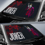 Joker Suicide Squad Car Sun Shade Joker Suicide Squad Car Sun Shade