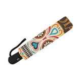 Abstract Day Of The Dead Auto Foldable Umbrella