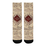 Marauder'S Map Harry Potter Socks