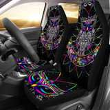 Mandala Owl Car Seat Covers