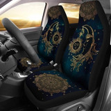 Gothic Sun Moon Car Seat Covers