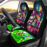 Rick And Morty Car Seat Covers Cartoon