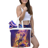 Kobe Bryant Canvas Tote Bag/Large (Model 1702)