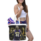 Kobe Bryant Canvas Tote Bag/Large (Model 1702)