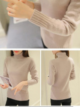 Turtleneck Slim Pullover