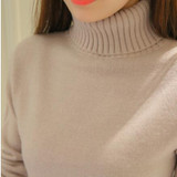 Turtleneck Slim Pullover