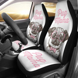 Pug Mama Car Seat Covers   pug