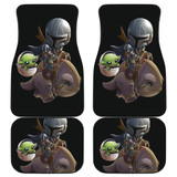 Baby Yoda And Mando Car Floor Mats The Mandalorian Baby Yoda And Mando Car Floor Mats The Mandalorian