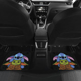 Baby Yoda And Stitch Car Floor Mats Baby Yoda And Stitch Car Floor Mats