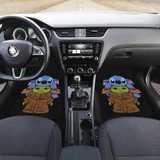 Baby Yoda And Stitch Car Floor Mats Baby Yoda And Stitch Car Floor Mats