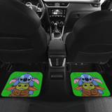 Baby Yoda And Stitch Car Floor Mats Baby Yoda And Stitch Car Floor Mats