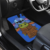 Baby Yoda And Stitch Car Floor Mats Baby Yoda And Stitch Car Floor Mats