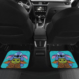 Baby Yoda And Stitch Car Floor Mats Baby Yoda And Stitch Car Floor Mats