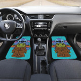 Baby Yoda And Stitch Car Floor Mats Baby Yoda And Stitch Car Floor Mats