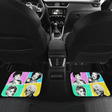 The Golden Girls Car Floor Mats Colorful TV Show
