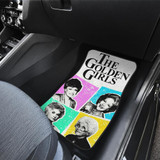 The Golden Girls Car Floor Mats Colorful TV Show